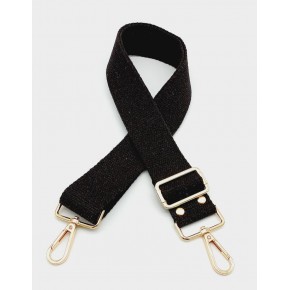 Çanta Aksesuar Pamuklu Kolon 120X4 Cm Light Gold Metal Kahverengi