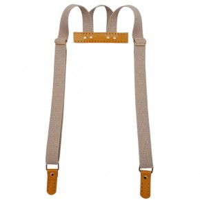 Çanta Aksesuar Pamuklu Kolon Bej Sırt Çantası Sapı Light Gold Metalli