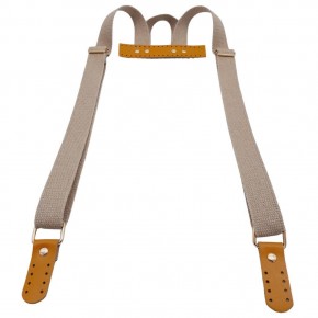 Çanta Aksesuar Pamuklu Kolon Bej Sırt Çantası Sapı Light Gold Metalli