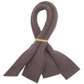 Çanta Aksesuar Pamuklu Kolon Kısa Pelikan Model Kahverengi Çanta Sapı