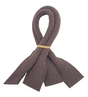 Çanta Aksesuar Pamuklu Kolon Kısa Pelikan Model Kahverengi Çanta Sapı