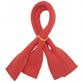 Çanta Aksesuar Pamuklu Kolon Kısa Pelikan Model Kırmızı Renk Çanta Sapı