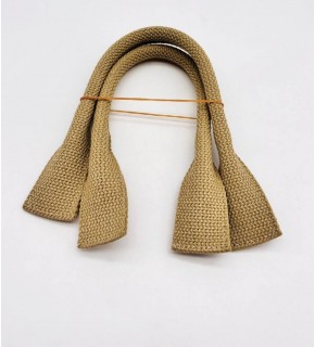 Çanta Aksesuar Pamuklu Kolon Kısa Pelikan Model Küf Yeşili Renk Çanta Sapı