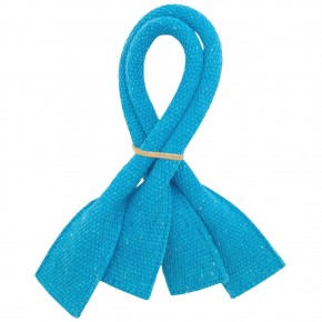 Çanta Aksesuar Pamuklu Kolon Kısa Pelikan Model Mavi Renk Çanta Sapı