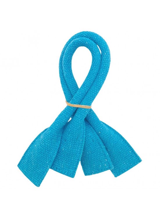 Çanta Aksesuar Pamuklu Kolon Kısa Pelikan Model Mavi Renk Çanta Sapı Çanta Aksesuar Pamuklu Kolon Kısa Pelikan Model Mavi Renk Çanta Sapı