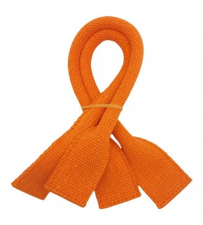 Çanta Aksesuar Pamuklu Kolon Kısa Pelikan Model Turuncu Renk Çanta Sapı