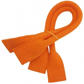 Çanta Aksesuar Pamuklu Kolon Kısa Pelikan Model Turuncu Renk Çanta Sapı