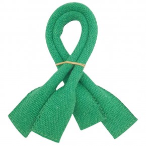 Çanta Aksesuar Pamuklu Kolon Kısa Pelikan Model Yeşil Renk Çanta Sapı