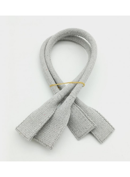 Çanta Aksesuar Pamuklu Kolon Pelikan Model Açık Gri Renk Çanta Sapı