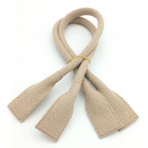 Çanta Aksesuar Pamuklu Kolon Pelikan Model Bej Renk Çanta Sapı