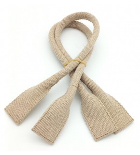 Çanta Aksesuar Pamuklu Kolon Pelikan Model Bej Renk Çanta Sapı