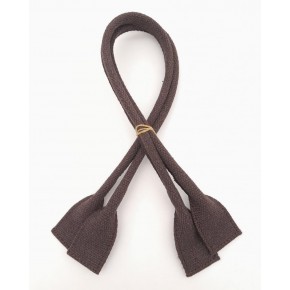 Çanta Aksesuar Pamuklu Kolon Pelikan Model Kahverengi Çanta Sapı