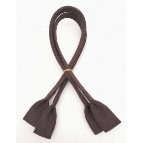 Çanta Aksesuar Pamuklu Kolon Pelikan Model Kahverengi Çanta Sapı