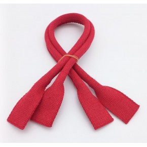 Çanta Aksesuar Pamuklu Kolon Pelikan Model Kırmızı Renk Çanta Sapı