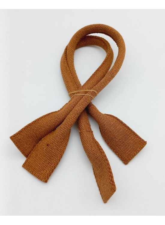 Çanta Aksesuar Pamuklu Kolon Pelikan Model Taba Renk Çanta Sapı