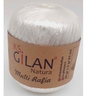 Çanta Aksesuar Parlak Rafya Beyaz Renk No:5