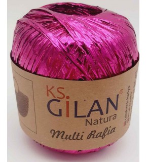 Çanta Aksesuar Parlak Rafya Fuşya Renk No:4