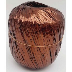 Çanta Aksesuar Parlak Rafya Kahve Renk No:6