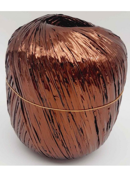 Çanta Aksesuar Parlak Rafya Kahve Renk No:6