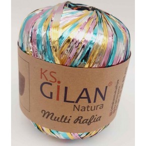 Çanta Aksesuar Parlak Rafya Karışık Renk No:9