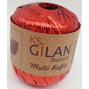 Çanta Aksesuar Parlak Rafya Kırmızı Renk No:2