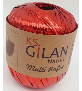 Çanta Aksesuar Parlak Rafya Kırmızı Renk No:2