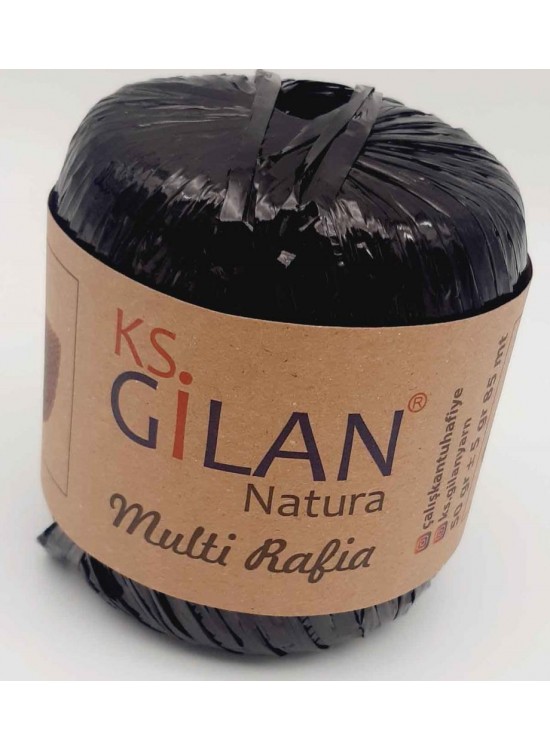 Çanta Aksesuar Parlak Rafya Siyah Renk No:11