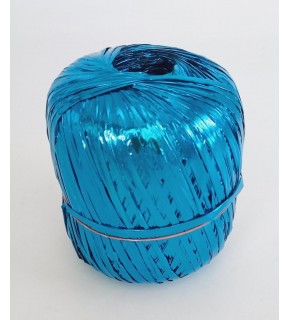 Çanta Aksesuar Parlak Rafya Turkuaz Renk No:12