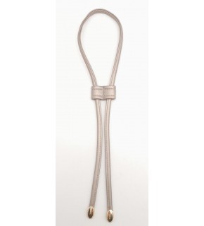 Çanta Aksesuar Parlak Vizon İhraç Fazlası Suni Deri Dikişli Büzgü Light Gold Metalli