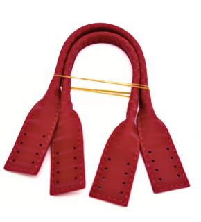 Çanta Aksesuar Pelikan Model Kısa Çanta Sapı Desenli Kırmızı  Renk