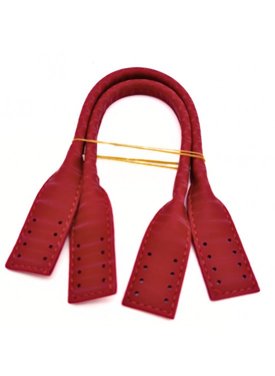 Çanta Aksesuar Pelikan Model Kısa Çanta Sapı Desenli Kırmızı  Renk