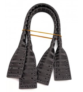 Çanta Aksesuar Pelikan Model Kısa Çanta Sapı Desenli Koyu Gri Renk