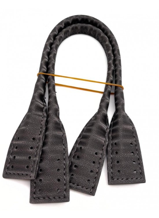 Çanta Aksesuar Pelikan Model Kısa Çanta Sapı Desenli Koyu Gri Renk