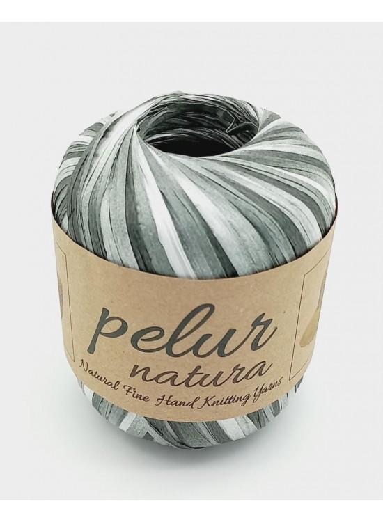 Çanta Aksesuar Pelur Natura Raffia Multi No:10 Açık Gri Ebruli Çanta Aksesuar Pelur Natura Raffia Multi No:10 Açık Gri Ebruli