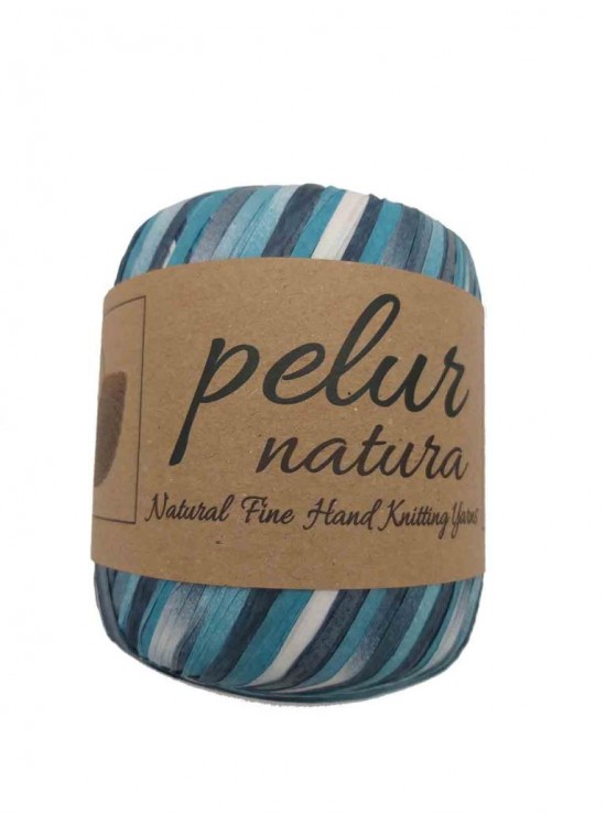Çanta Aksesuar Pelur Natura Raffia Multi No:4 Çanta Aksesuar Pelur Natura Raffia Multi No:4
