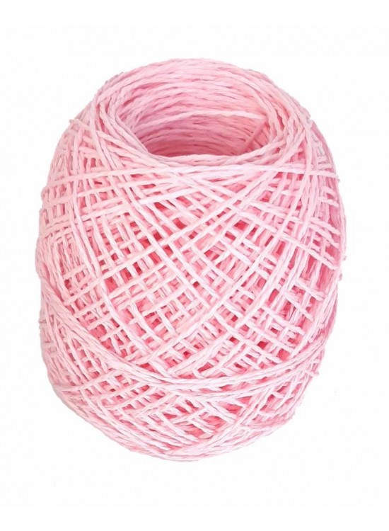 Çanta Aksesuar Pembe 50 Gr Sarılmış Kağıt İp