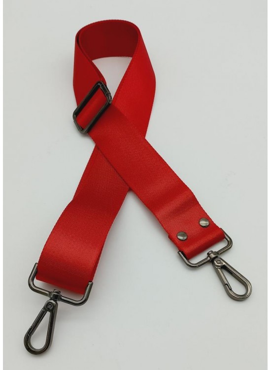 Çanta Aksesuar Polyester Kolon 120X4 Cm Kırmızı Füme Metalli Çanta Aksesuar Polyester Kolon 120X4 Cm Kırmızı Füme Metalli