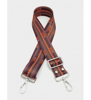 Çanta Aksesuar Polyester Kolon 120X4 Cm No:1 Gümüş Metalli