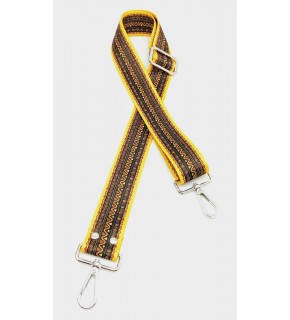 Çanta Aksesuar Polyester Kolon 120X4 Cm No:11 Gümüş Metalli