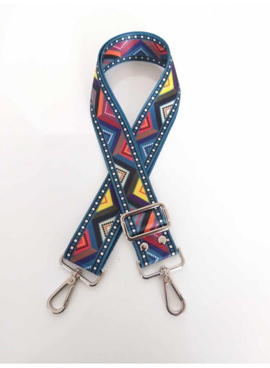 Çanta Aksesuar Polyester Kolon 120X4 Cm No:12 Gümüş Metalli