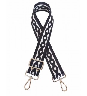 Çanta Aksesuar Polyester Kolon 120X4 Cm No:13 Gümüş Metalli