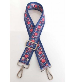 Çanta Aksesuar Polyester Kolon 120X4 Cm No:15 Gümüş Metalli