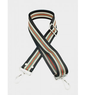 Çanta Aksesuar Polyester Kolon 120X4 Cm No:6 Gümüş Metalli