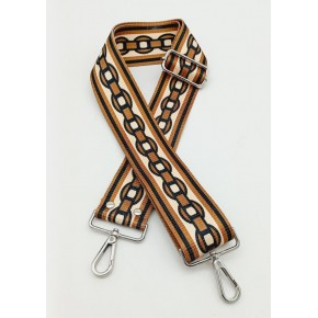 Çanta Aksesuar Polyester Kolon 120X5 Cm No:13 Gümüş Metalli