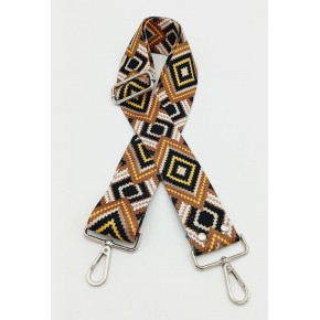 Çanta Aksesuar Polyester Kolon 120X5 Cm No:15 Gümüş Metalli