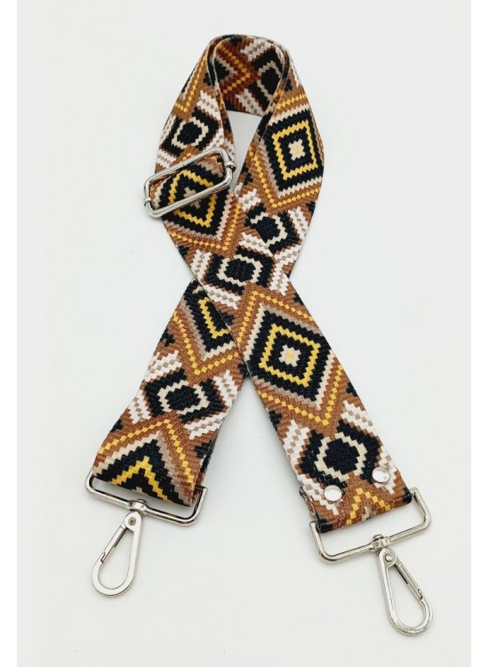 Çanta Aksesuar Polyester Kolon 120X5 Cm No:15 Gümüş Metalli