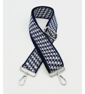 Çanta Aksesuar Polyester Kolon 120X5 Cm No:18 Gümüş Metalli