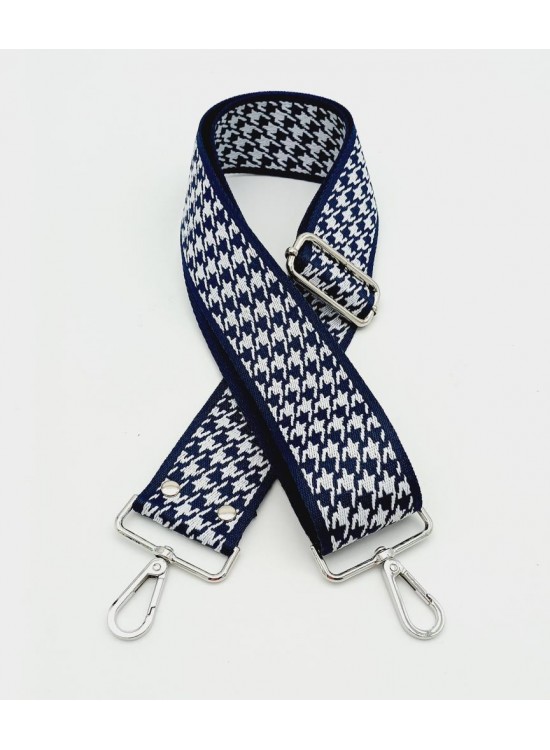 Çanta Aksesuar Polyester Kolon 120X5 Cm No:18 Gümüş Metalli