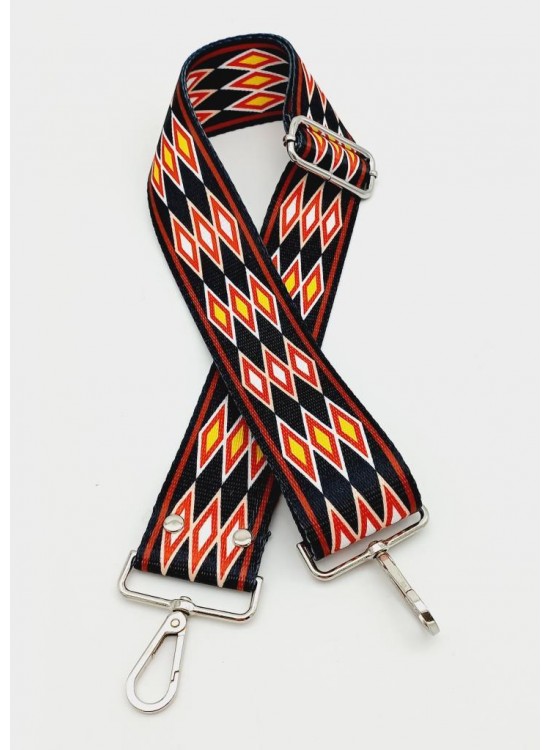 Çanta Aksesuar Polyester Kolon 120X5 Cm No:7 Gümüş Metalli