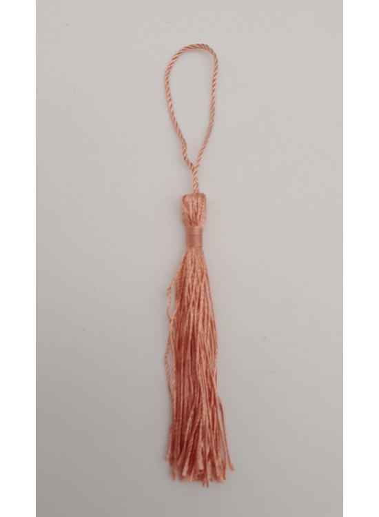 Çanta Aksesuar Pudra Renk Floş Püskül 1 Adet Çanta Aksesuar Pudra Renk Floş Püskül 1 Adet